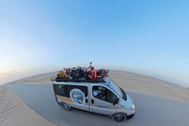 Le ambulanze del progetto AlbatroSS (foto concessa)