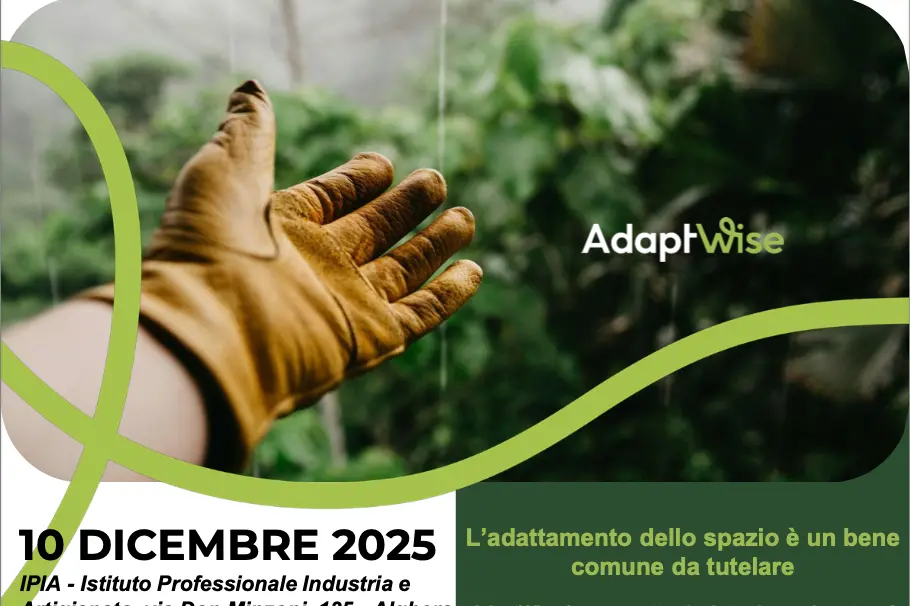 La locandina dell'evento in programma il 10 dicembre