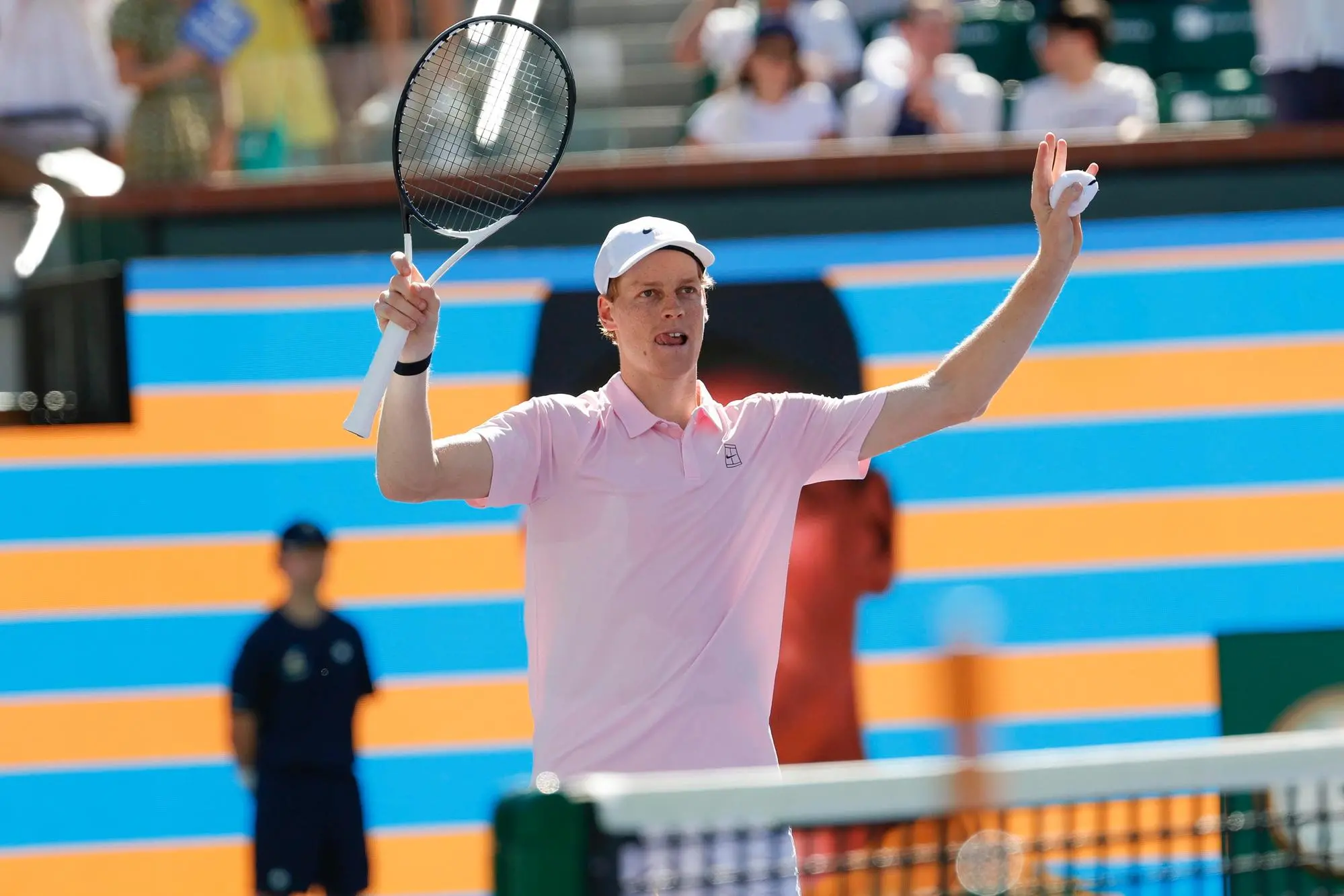Jannik Sinner (foto Ansa/Epa)
