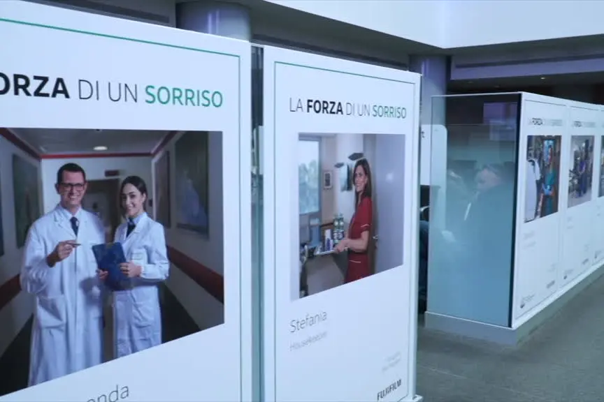 "La forza di un sorriso", mostra al Campus Bio-Medico con Fujifilm