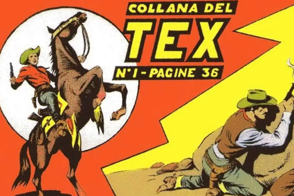 Una delle copertine di Tex