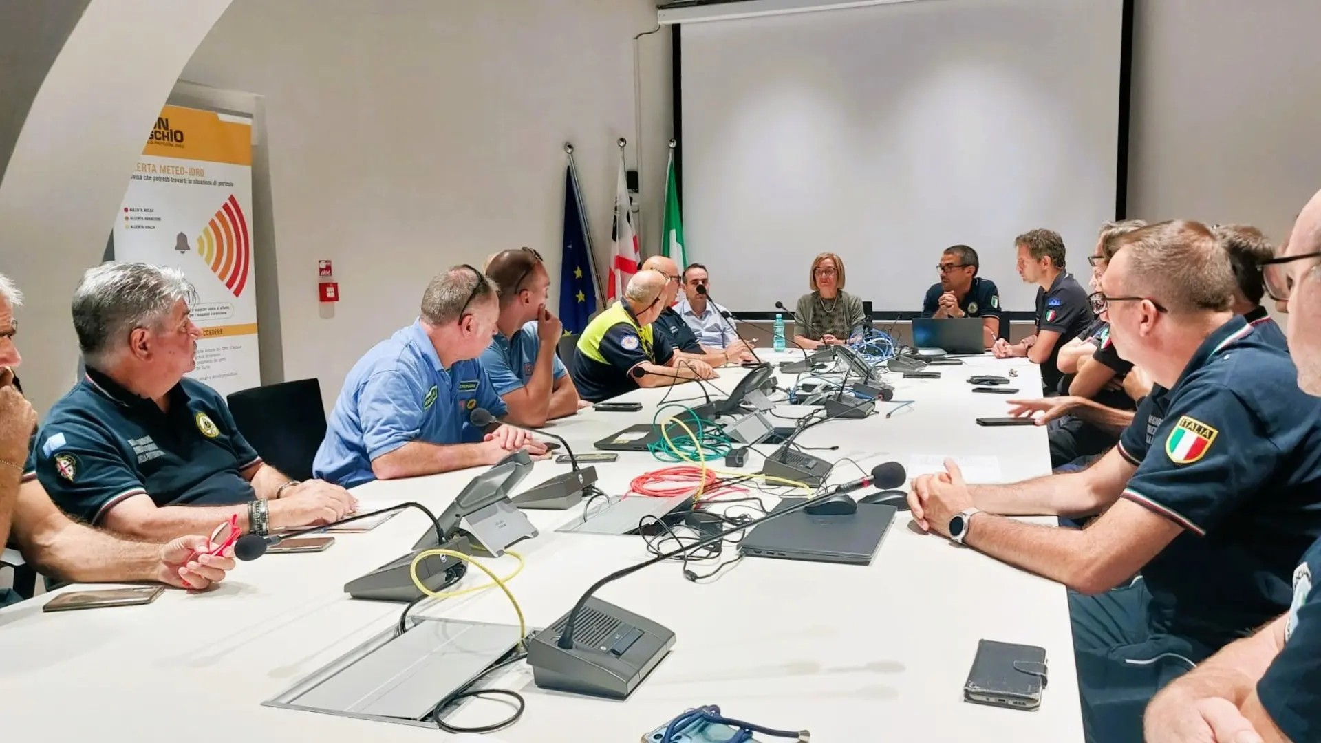 L'incontro oggi a Cagliari per fare il punto sul progetto (foto concessa)