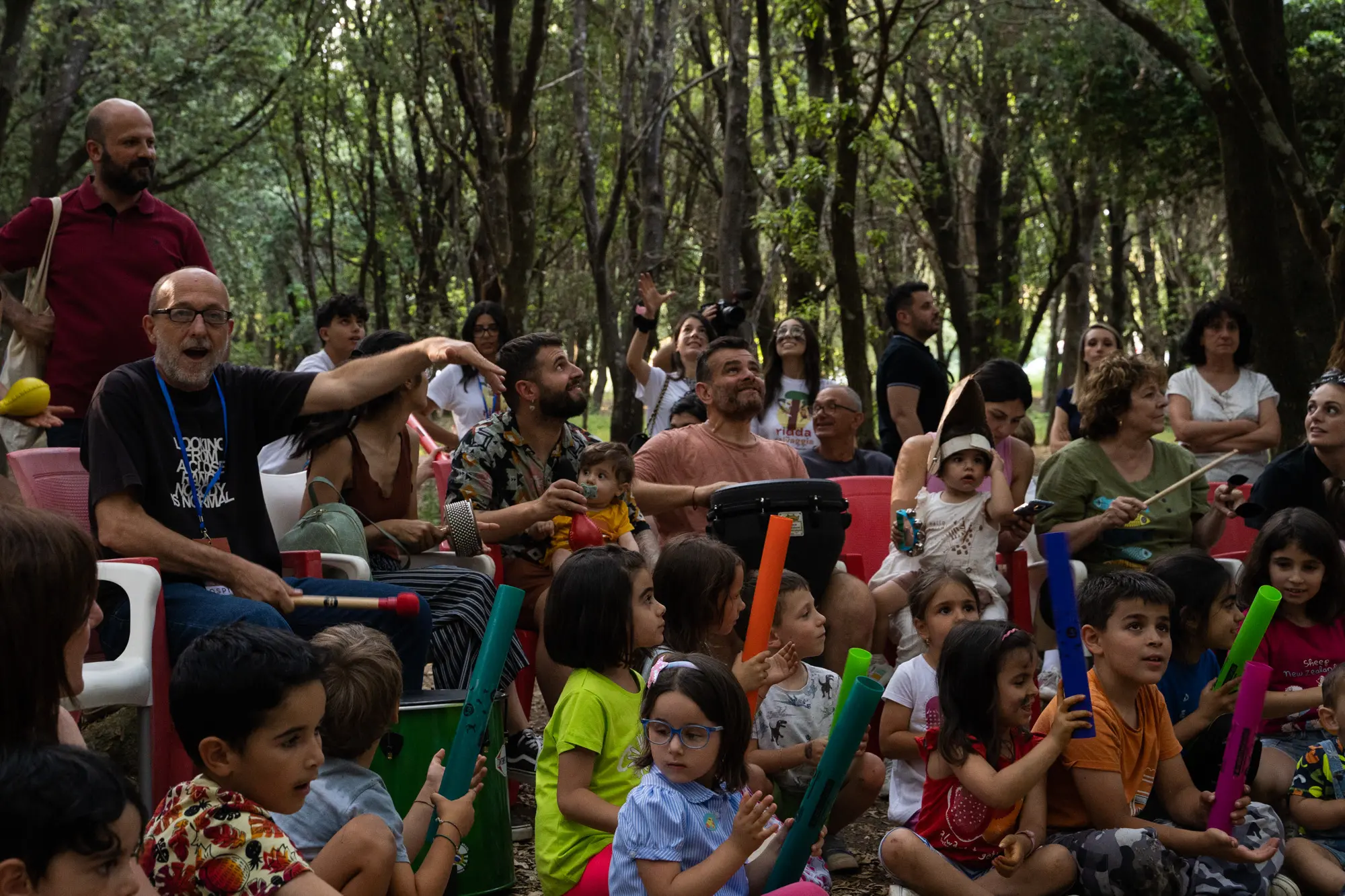 Piccoli spettatori al Festival (foto Giulia Camba)
