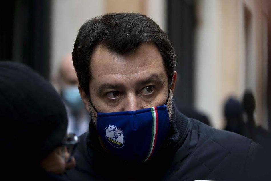 Open Arms: Salvini all'aula bunker per l'udienza