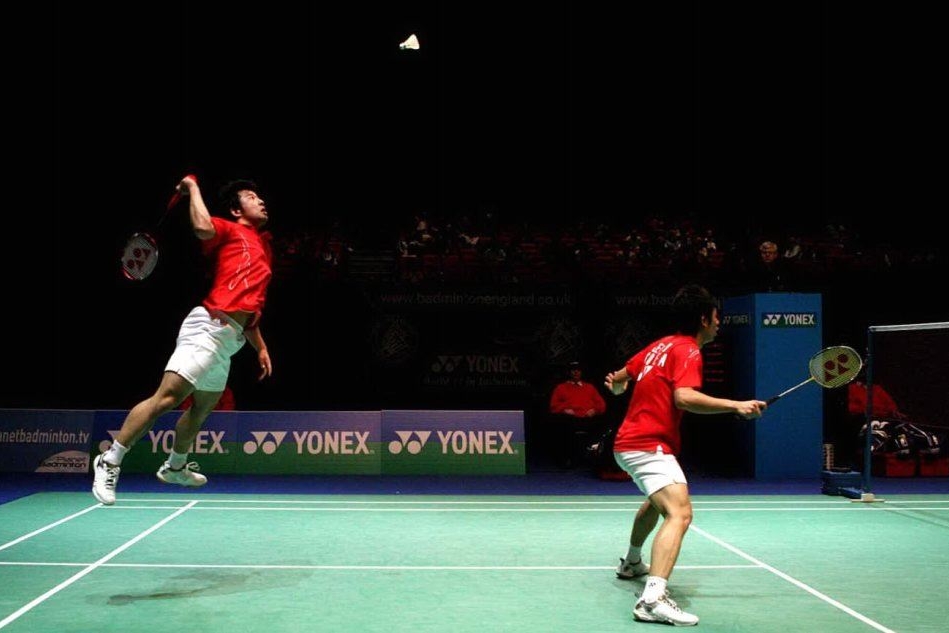 Giocatori di badminton