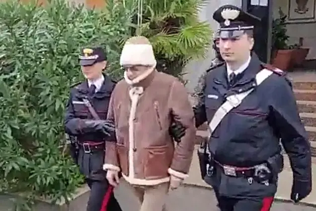 L'arresto di Matteo Messina Denaro (Ansa)