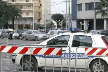 Via Roma chiusa al traffico - Foto Giuseppe Ungari