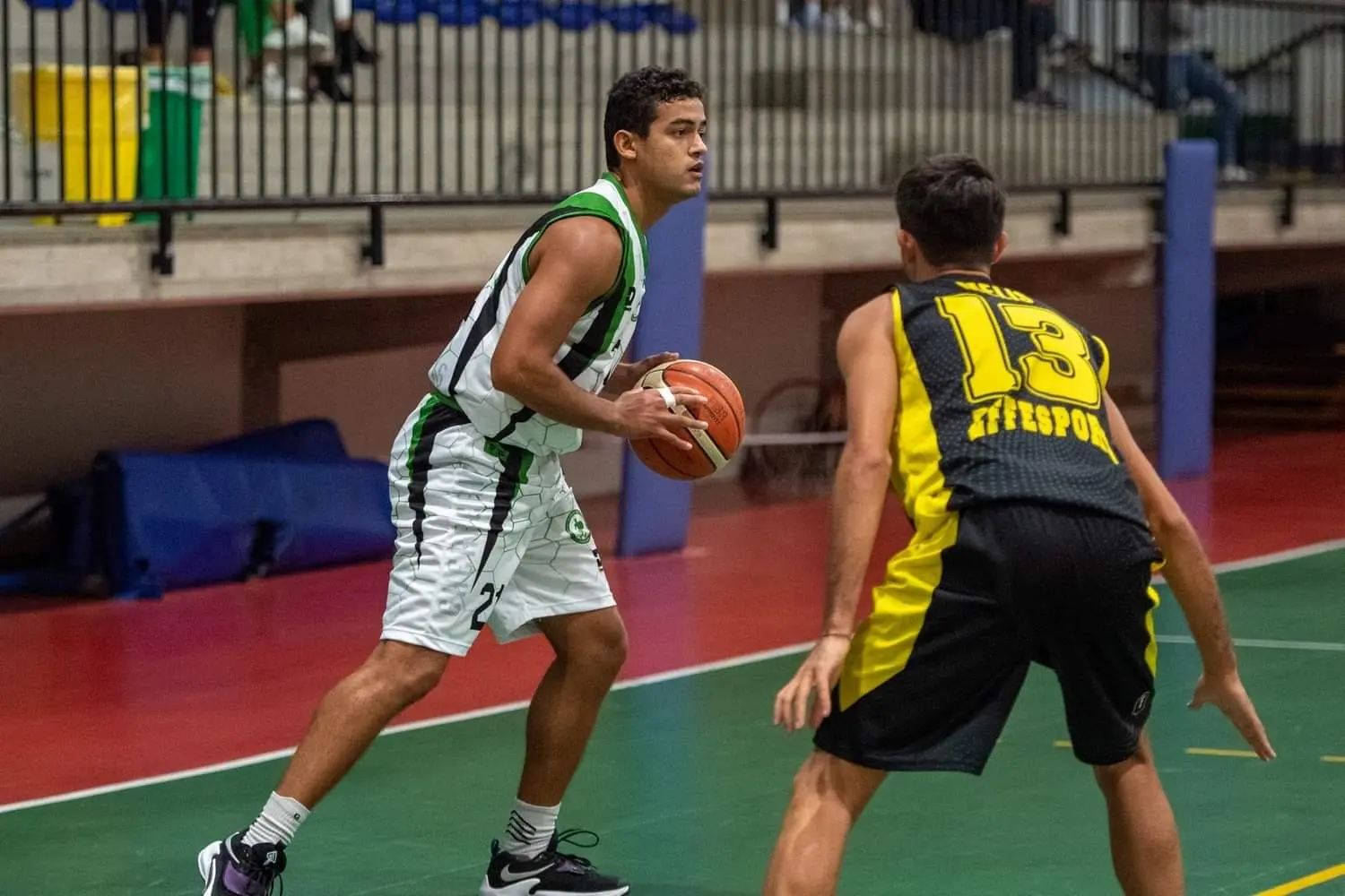 Tiago Brisu, ala del Basket Club San Sperate (foto concessa dal Basket Club San Sperate)