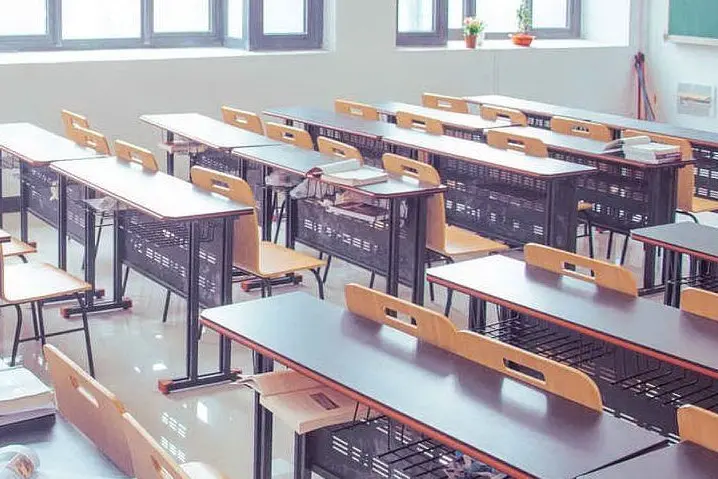 Un'aula (foto Pixabay)