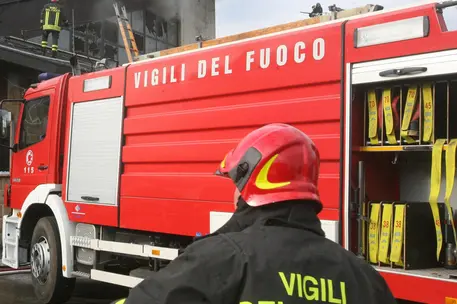 Vigili del fuoco (foto Ansa)
