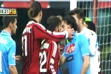 Lo schiaffo di Ibra ad Aronica