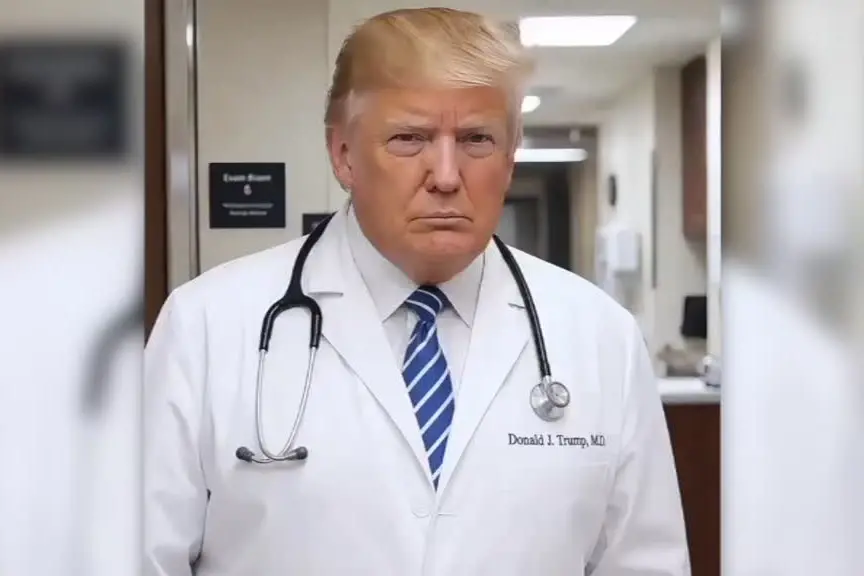 Trump "dottore" nel video deepfake con De Niro e Julia Roberts