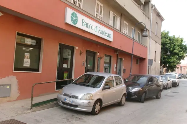 Il Banco di Sardegna a Serdiana (foto Serreli)