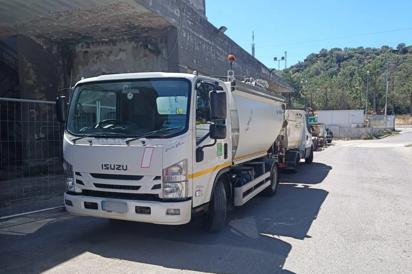 Un mezzo di Sassari Ambiente