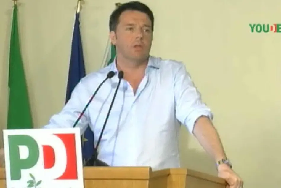 L'intervento di Matteo Renzi