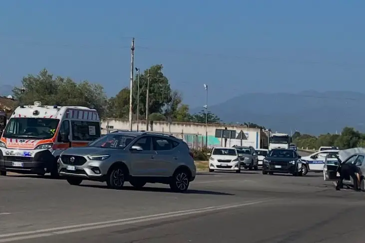 L'incidente sulla strada provinciale 8, tra Elmas e Sestu