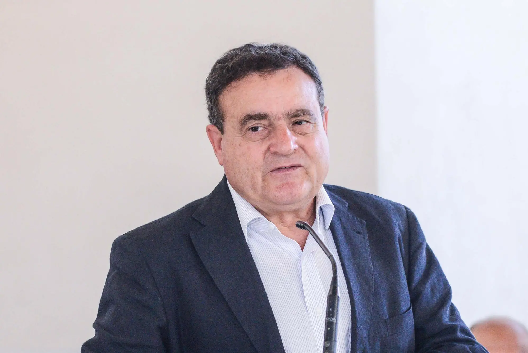 Franco Siddi, presidente di Confindustria Radio Televisioni (foto Cucca)