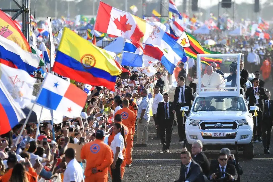 Giornata mondiale della gioventù: il Papa a Panama