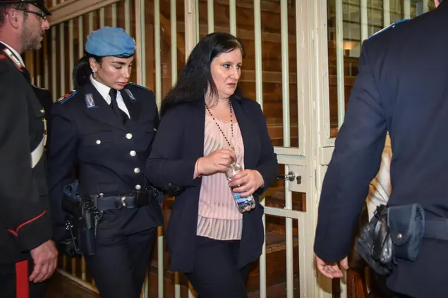 Alessia Pifferi in tribunale (Ansa)