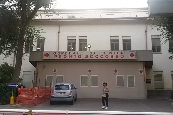 Il Santissima Trinità a Cagliari (foto Ansa)