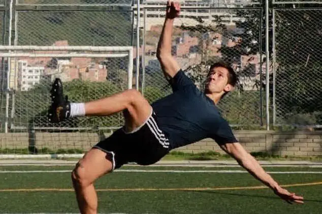 Esteban Diaz, 19 anni, nuovo acquisto del Valledoria (foto L'Unione Sarda - Tellini)