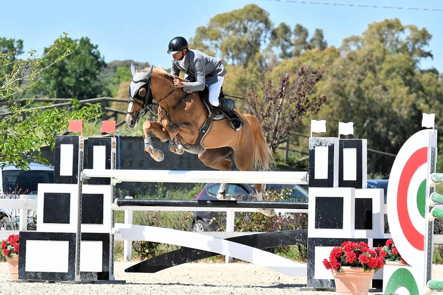 Gianleonardo Murruzzu su Blandina (foto di Pasquale Corbinzolu)