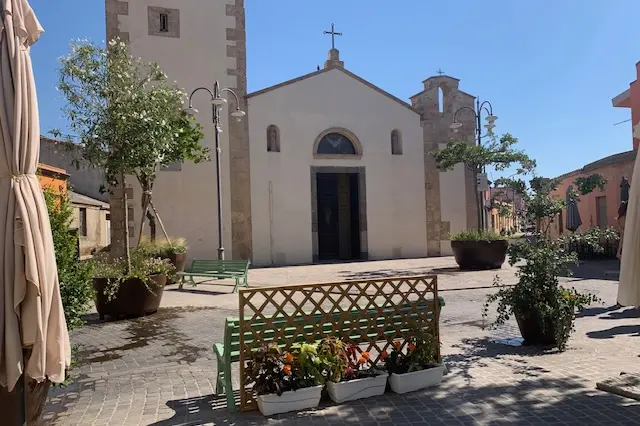 Il centro storico di Cabras (foto Pinna)