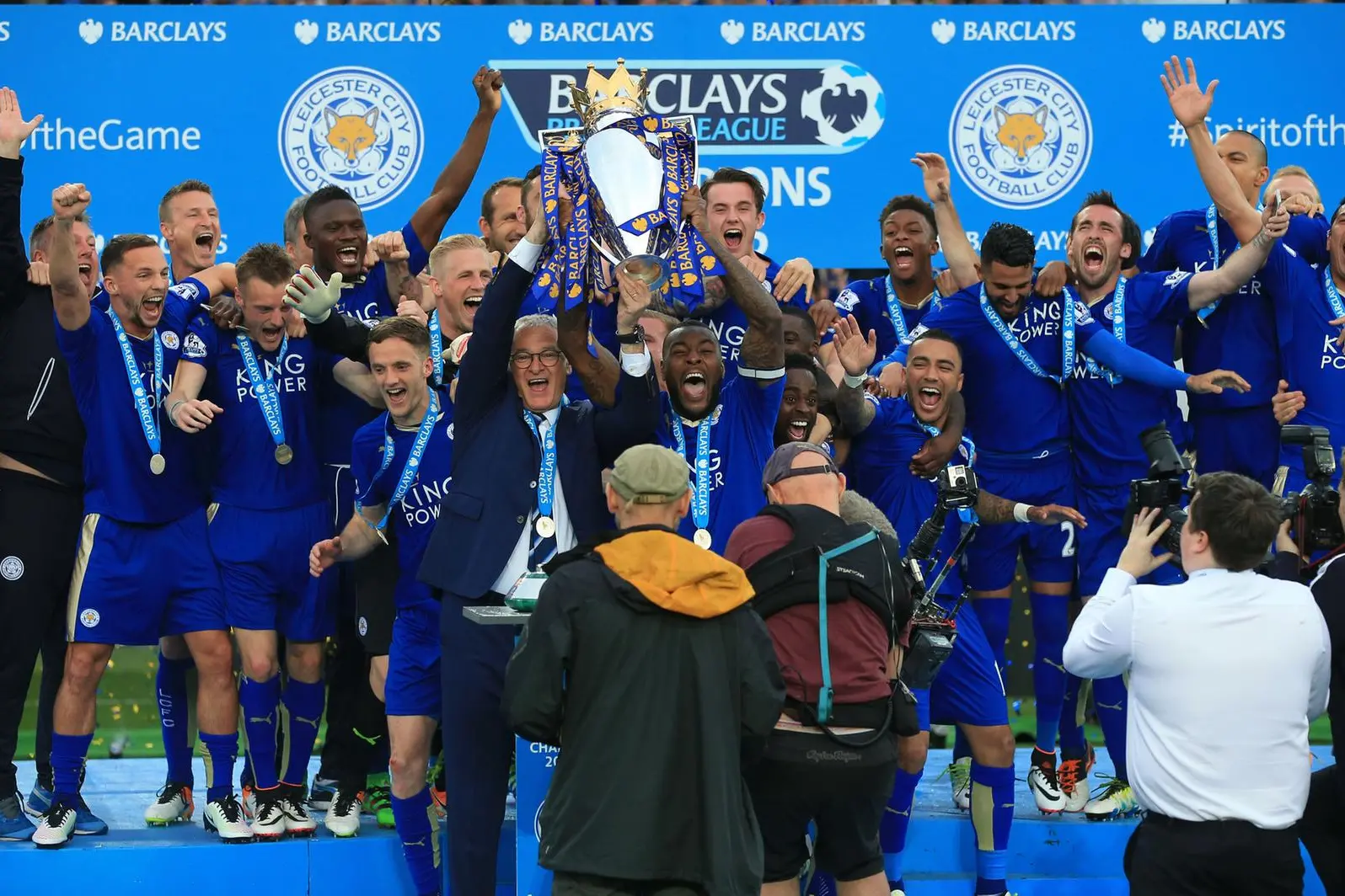 Il trionfo del Leicester City in Premier League del 2016 (Nick Potts/PA Wire)
