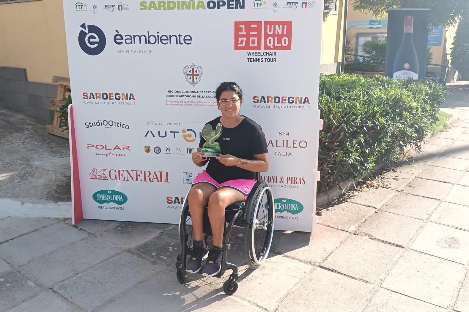 Marianna Lauro, vincitrice ad Alghero (foto Antonio Burruni)