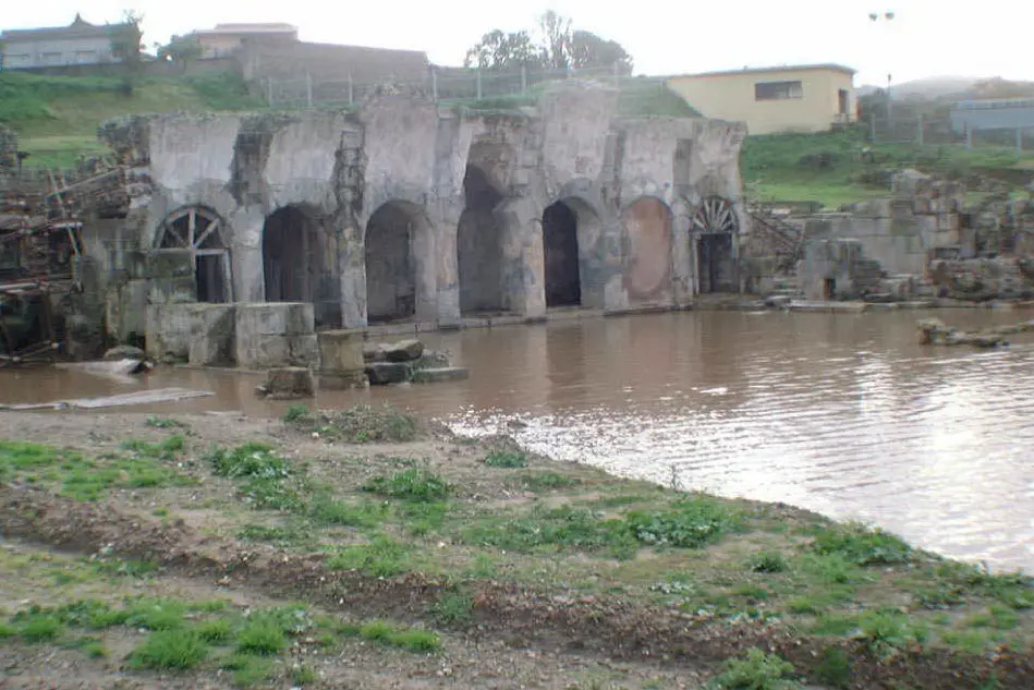 Le antiche terme romane di Fordongianus (archivio L'Unione Sarda - Solinas)