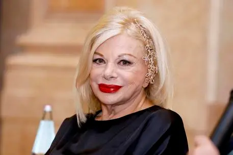 Sandra Milo alla presentazione del "Libro dei Sogni di Federico Fellini" alle Gallerie d'Italia a Milano, 29 gennaio 2020. ANSA/Mourad Balti Touati