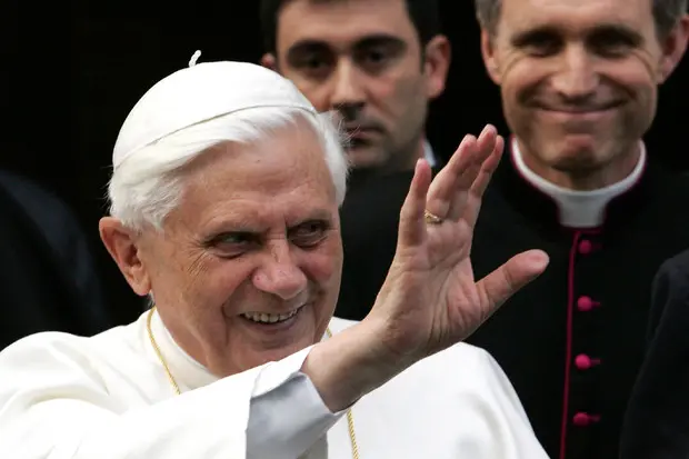 Benedetto XVI (foto Ansa)