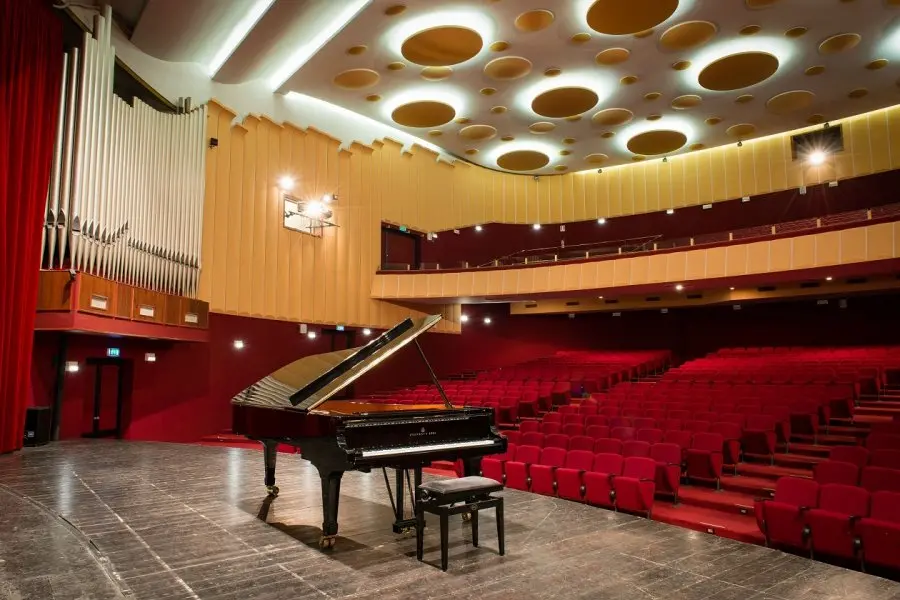 L'auditorium del conservatorio (foto archivio)