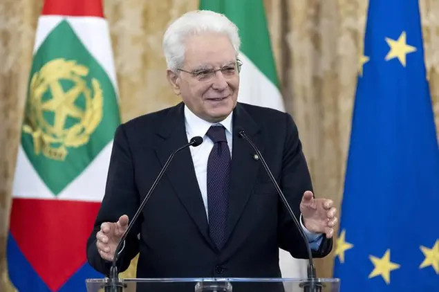 Sergio Mattarella (Ansa)