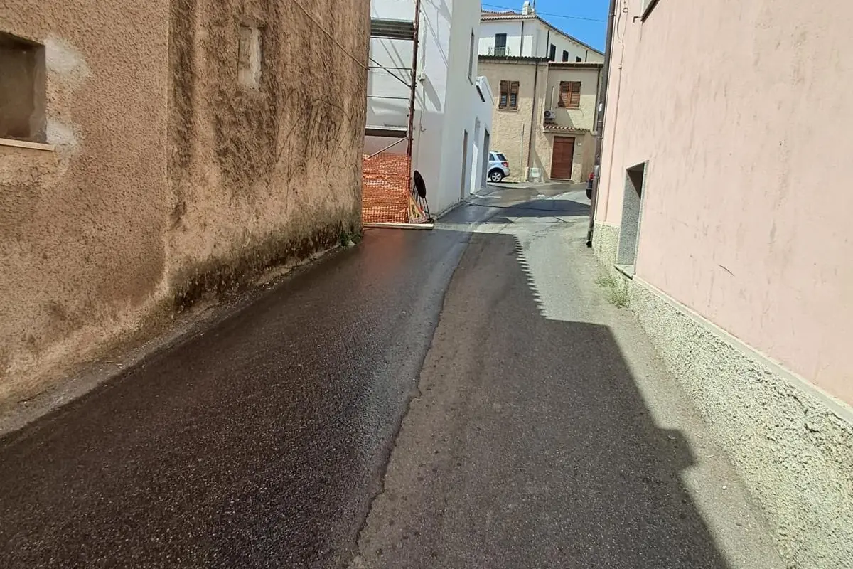 La perdita in via Sulis