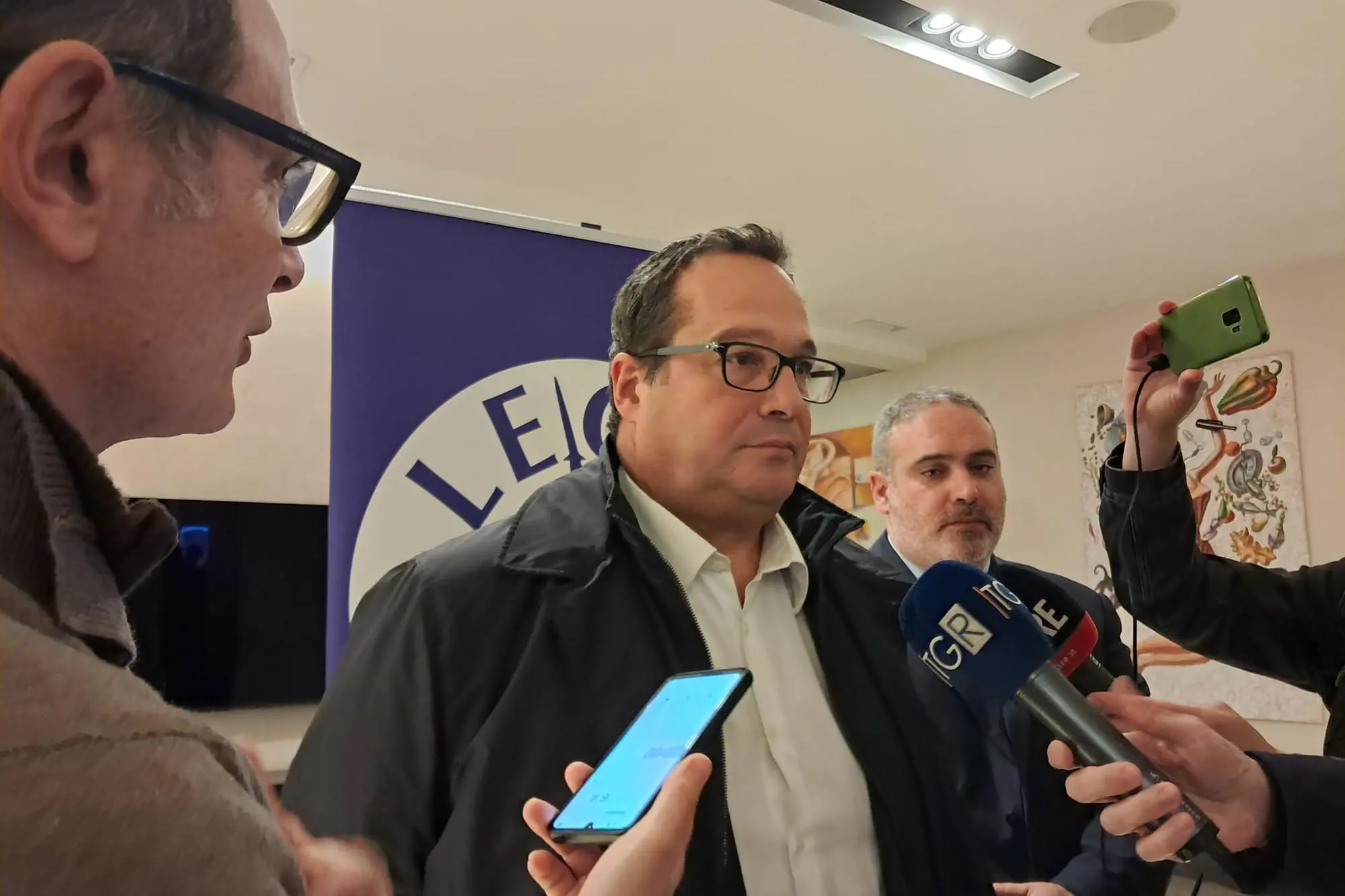 Claudio Durigon a Cagliari (foto Carta)