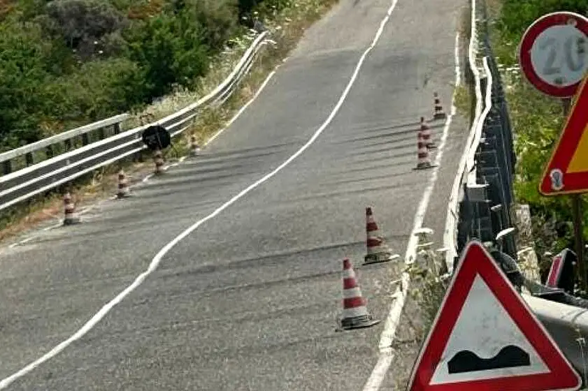 La strada tra Bosa e Alghero