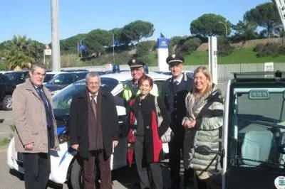 Il sindaco consegna i due mezzi alla polizia municipale