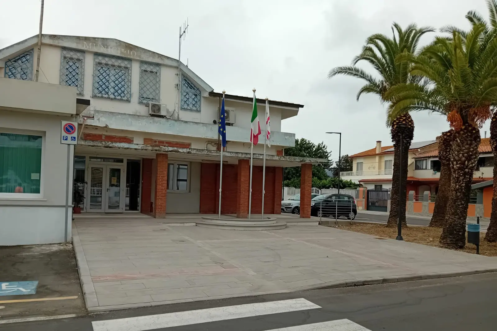 Il municipio di Palmas Arborea