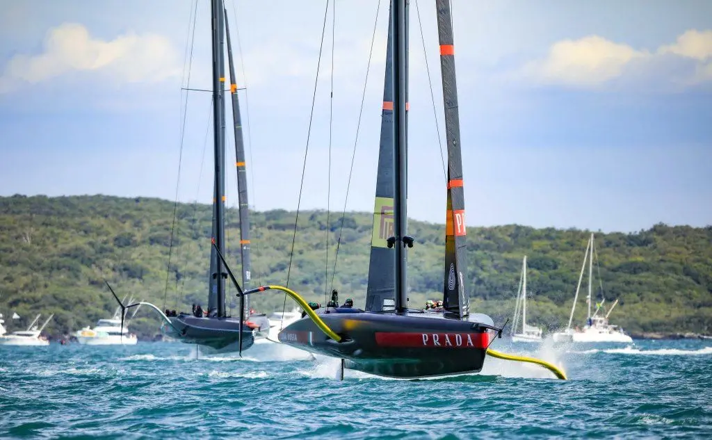 Luna Rossa vola nella finale con Britannia (foto Luna Rossa Prada Pirelli team)