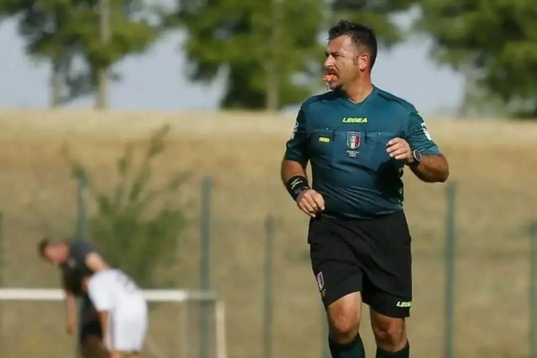 L'arbitro Antonio Murgia, 47 anni, originario di Girasole (foto concessa)