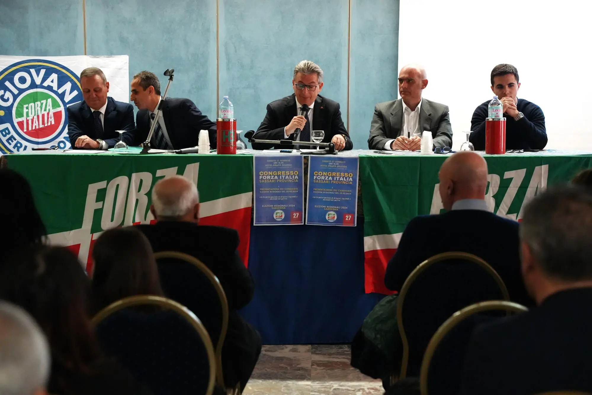 Il congresso di Forza Italia (foto Floris)