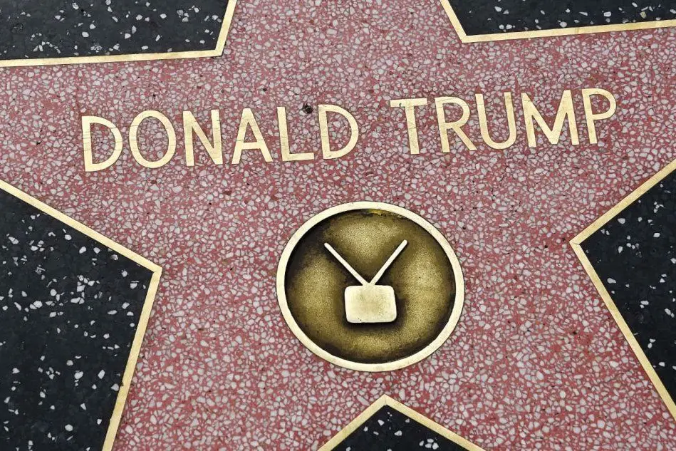 La stella di Trump sulla Walk of Fame