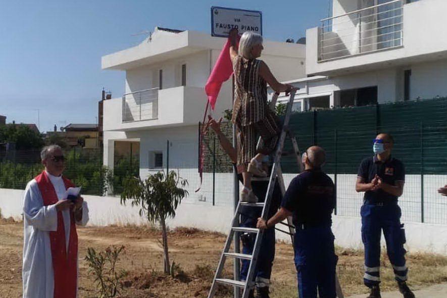 Capoterra: una via dedicata a Fausto Piano, ucciso in Libia dai terroristi