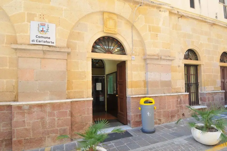 Il municipio di Carloforte