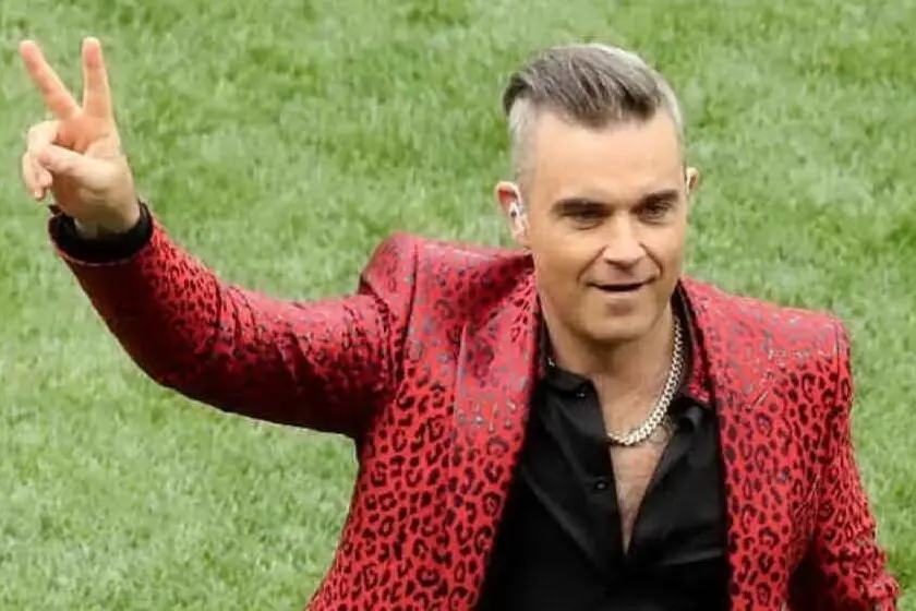 Robbie Williams (archivio L'Unione Sarda)