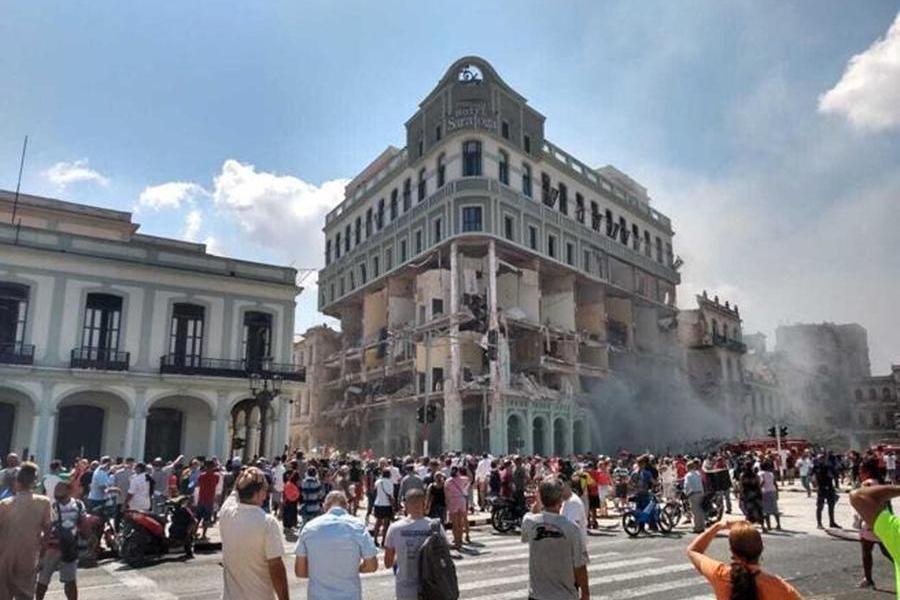 Esplosione all’hotel dell’Avana, si aggrava il bilancio: 22 morti e decine di feriti
