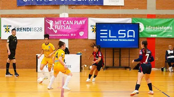 Elsa Group e Cagliari Calcio a 5 Femminile: un nuovo patto per la tecnologia