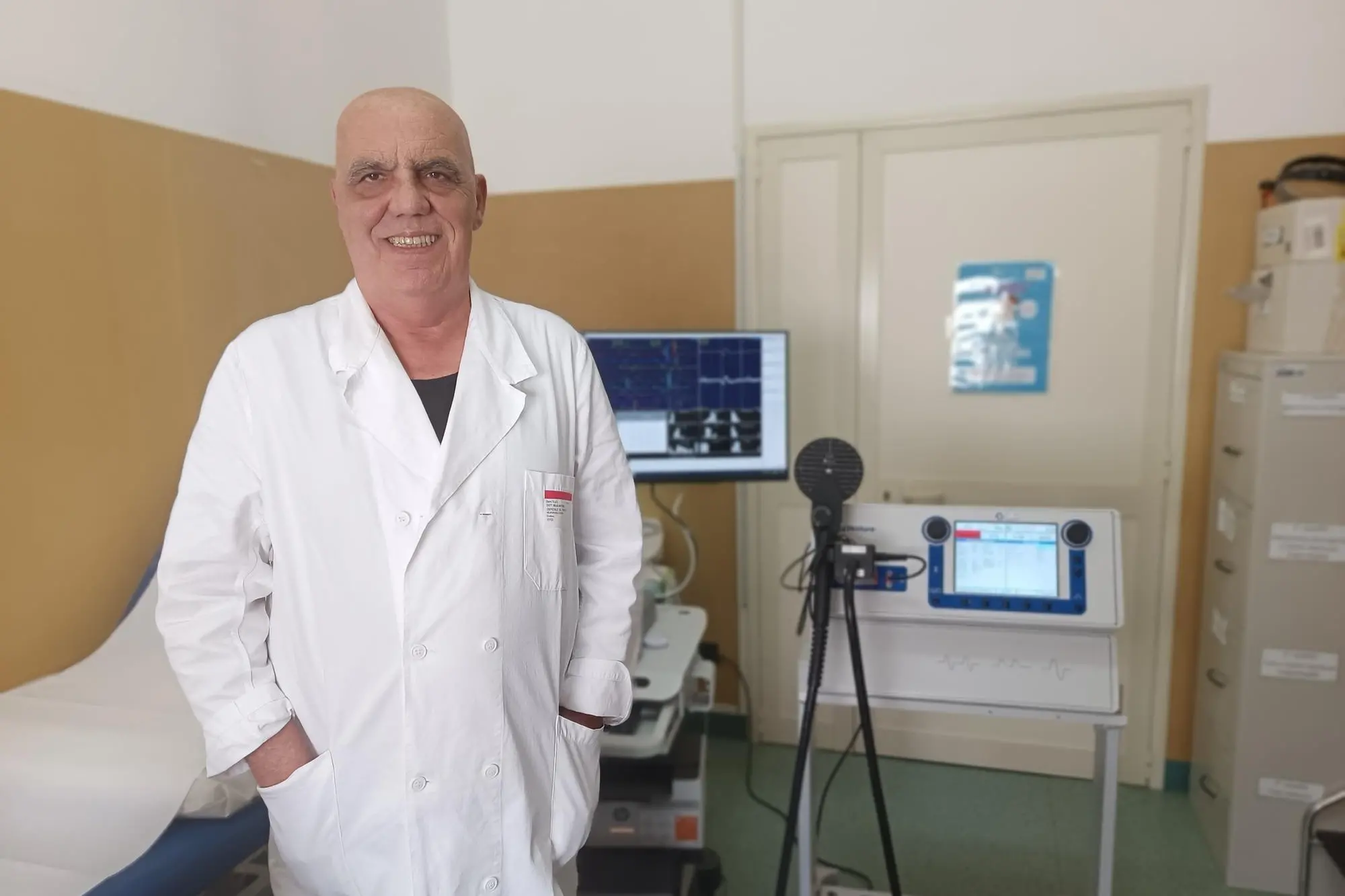 Antonio Milia, direttore del reparto di Neurologia Riabilitativa dell'ospedale Santissima Trinità di Cagliari