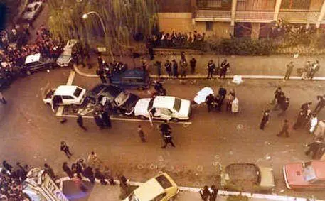 Via Fani, dopo il raid per il rapimento